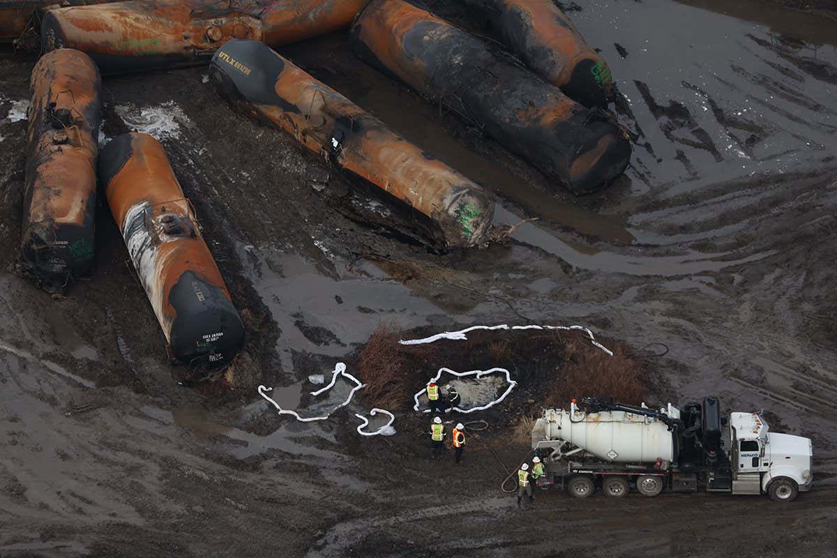 Lingering Effects: Toxic Chemicals From Ohio Train Derailment Remain In Buildings
