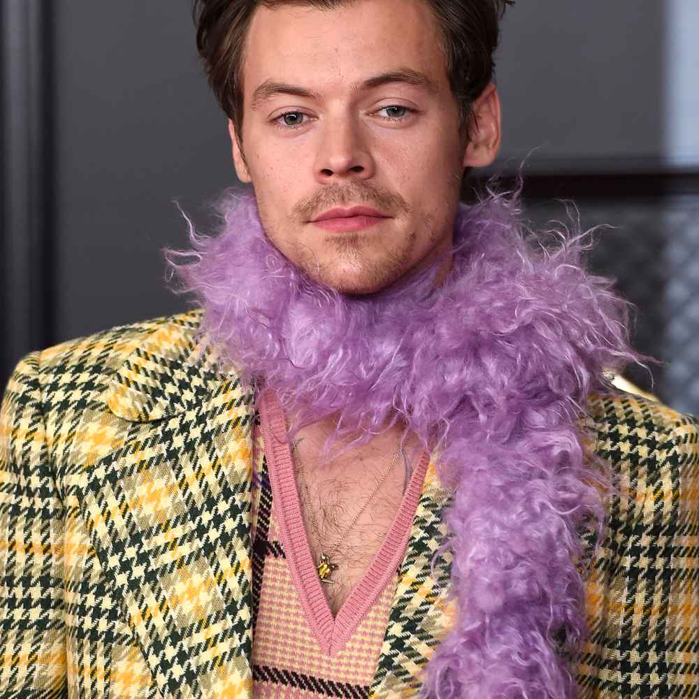 London Outing: Harry Styles Debuts A 70s Style Mustache London Outing: Harry Styles Debuts A 70s Style Mustache