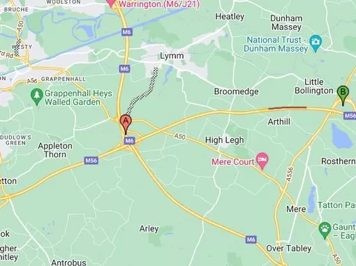 M56 Crash: LIVE Traffic Updates And Long Queues M56 Crash: LIVE Traffic Updates And Long Queues