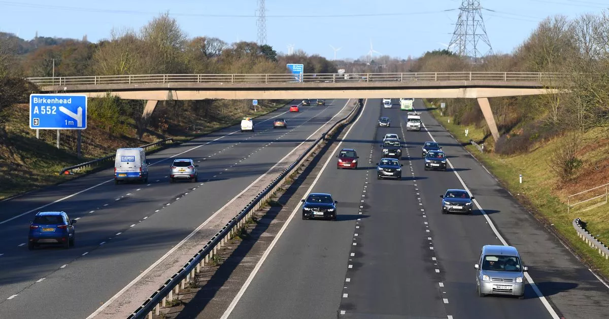 M56 Motorway Incident: Car Over-turns, Casualty Receives Treatment M56 Motorway Incident: Car Over-turns, Casualty Receives Treatment