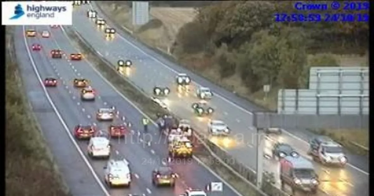 M56 Traffic Updates: Motorway Closure Following Serious Crash M56 Traffic Updates: Motorway Closure Following Serious Crash