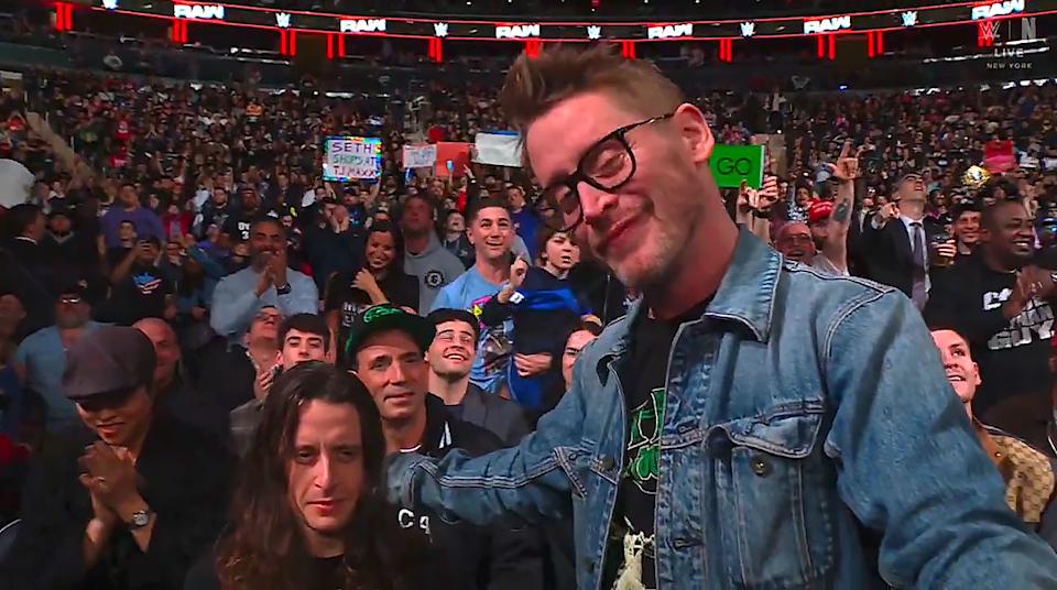 Macaulay Culkin And Rory Culkin Spotted Together At WWE Raw: Fans React Macaulay Culkin And Rory Culkin Spotted Together At WWE Raw: Fans React