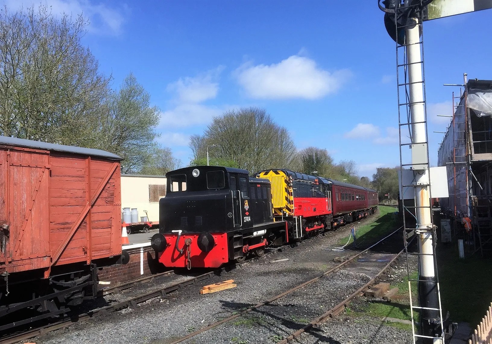 Major Station Platform Upgrade Complete At Telford Steam Railway Major Station Platform Upgrade Complete At Telford Steam Railway