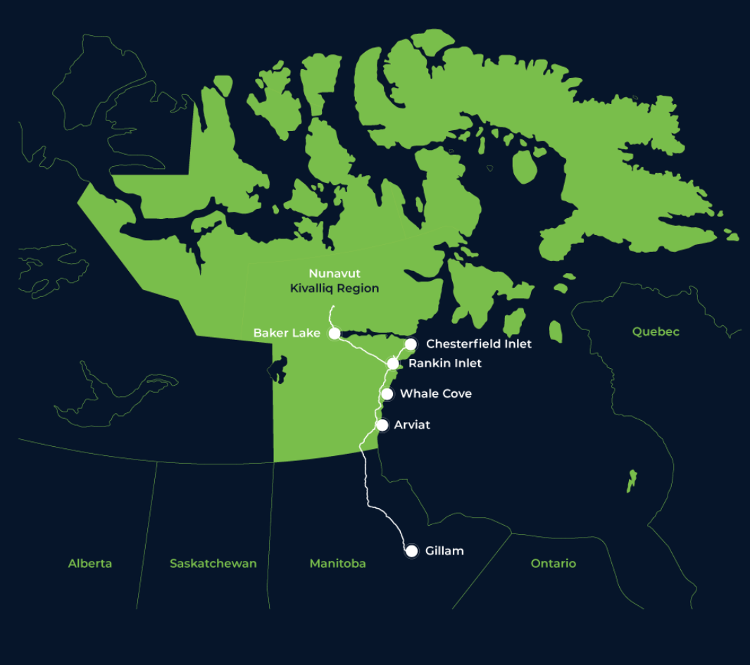 Manitoba-Nunavut Kivalliq Hydro-Fibre Link: A Strategic Energy And Economic Corridor Manitoba-Nunavut Kivalliq Hydro-Fibre Link: A Strategic Energy And Economic Corridor