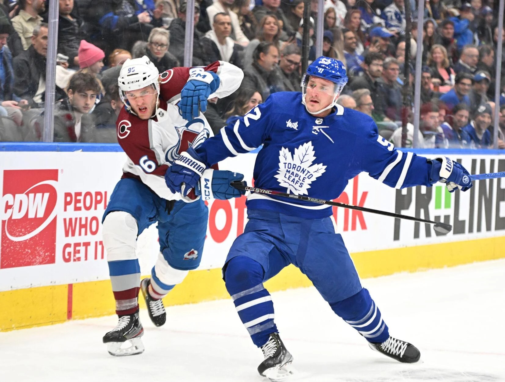 Maple Leafs Secure 2-1 Victory Over Avalanche In Hard-Fought Battle Maple Leafs Secure 2-1 Victory Over Avalanche In Hard-Fought Battle