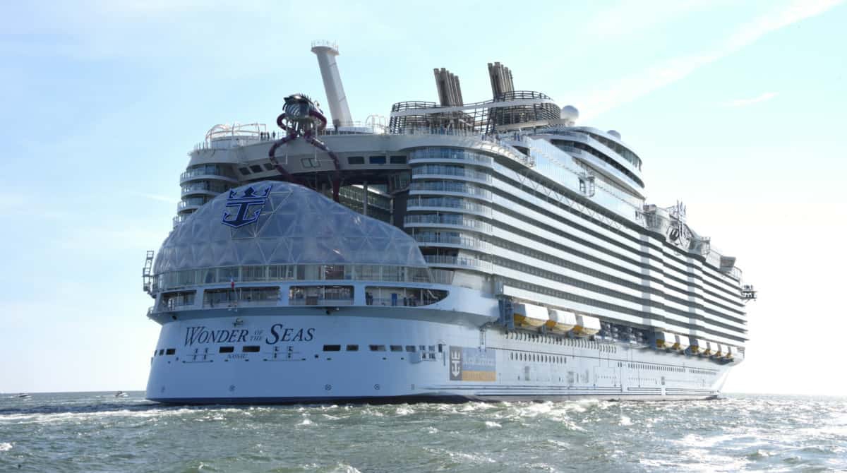 Massive Cruise Ship Arrives In Liverpool: €360 Million Vessel Massive Cruise Ship Arrives In Liverpool: €360 Million Vessel