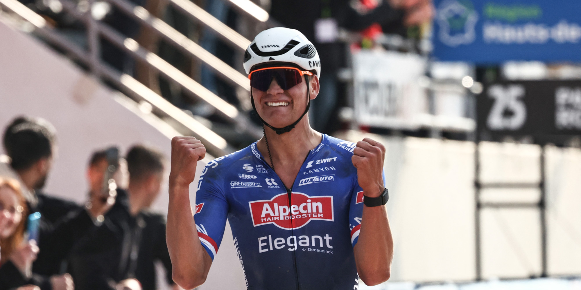 Mathieu Van Der Poel Attacked: Paris-Roubaix Spectator Confesses