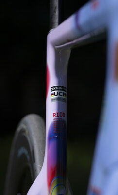 Mathieu Van Der Poel's Custom Canyon Aeroad: Tirreno-Adriatico Race Bike