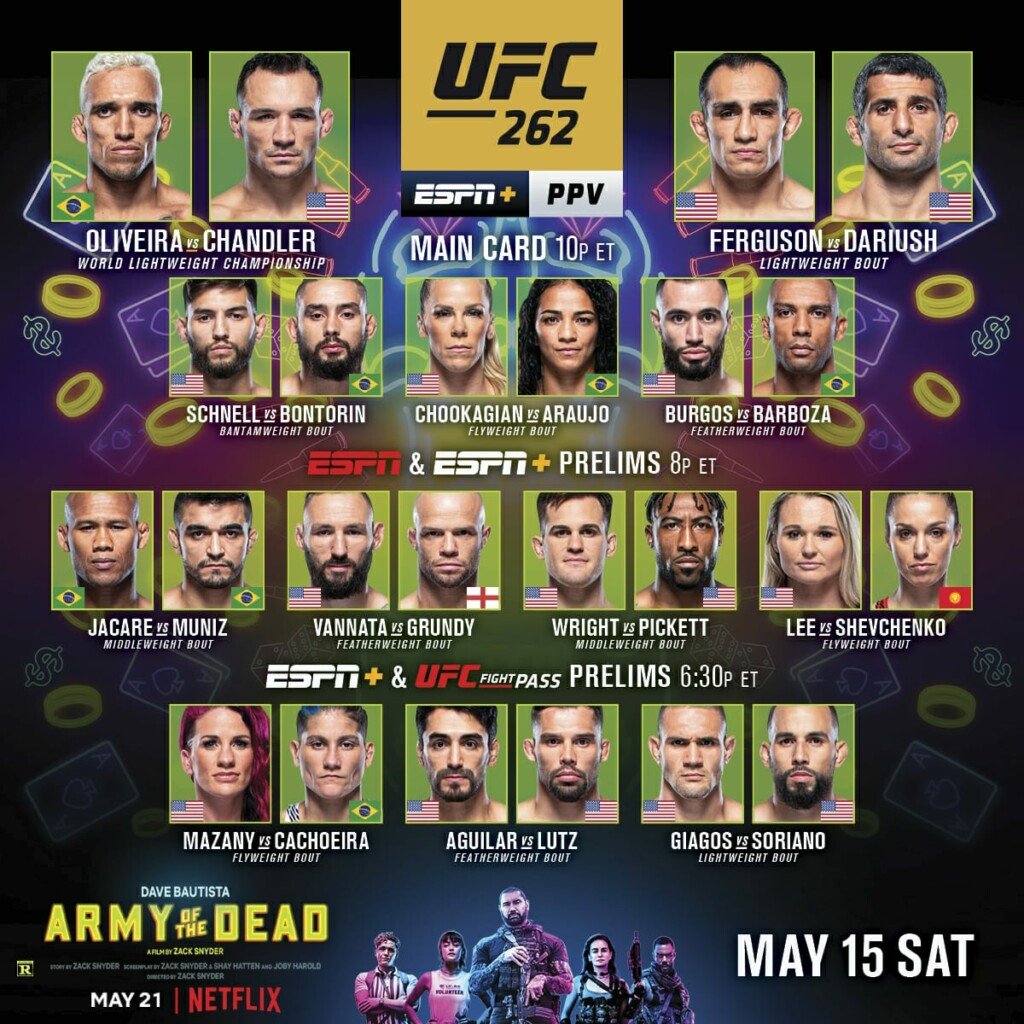 May 2025 UFC Schedule: Full Fight Card Details Including UFC 315 May 2025 UFC Schedule: Full Fight Card Details Including UFC 315