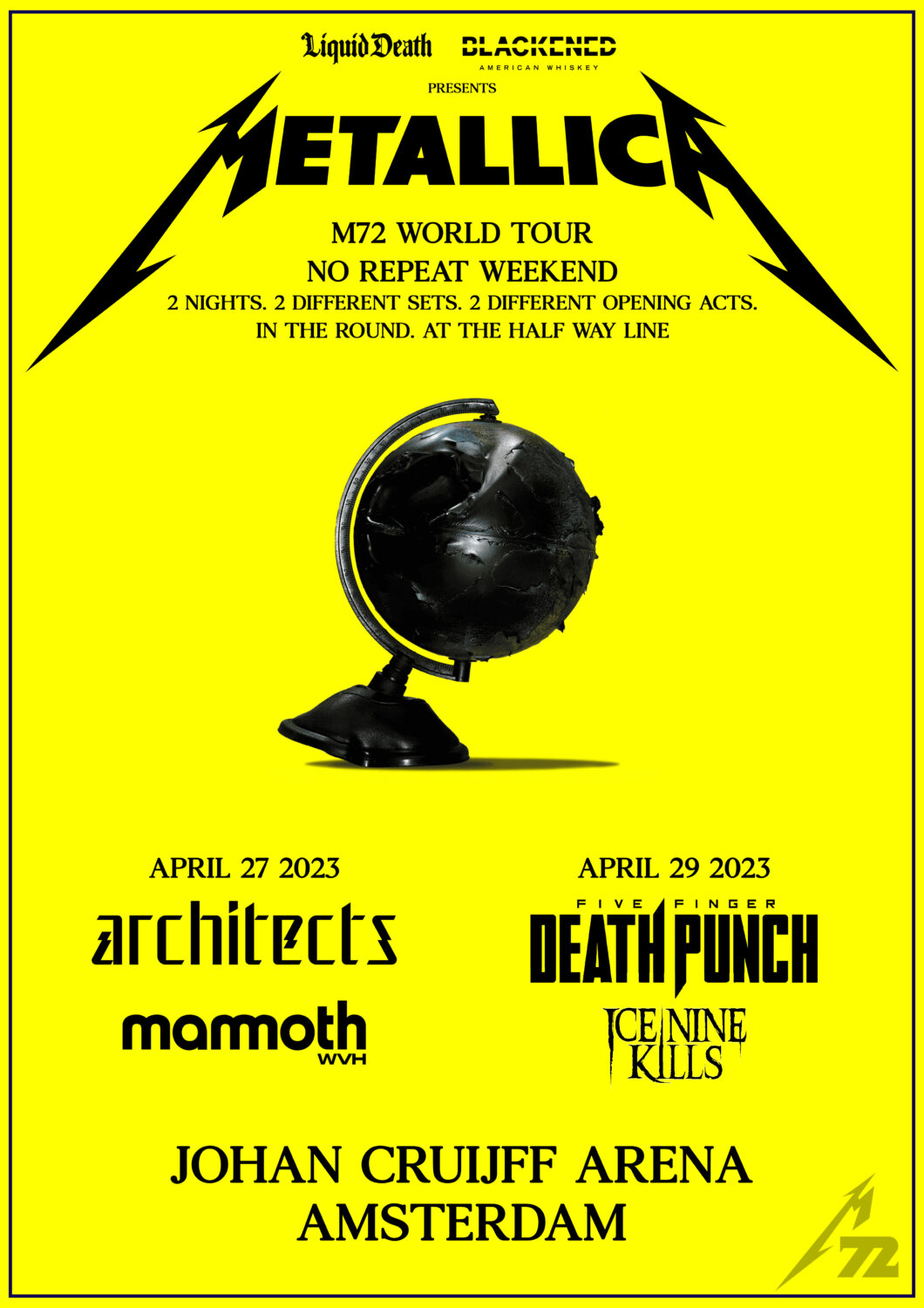 Metallica M72 World Tour 2026: UK & European Dates Announced Metallica M72 World Tour 2026: UK & European Dates Announced