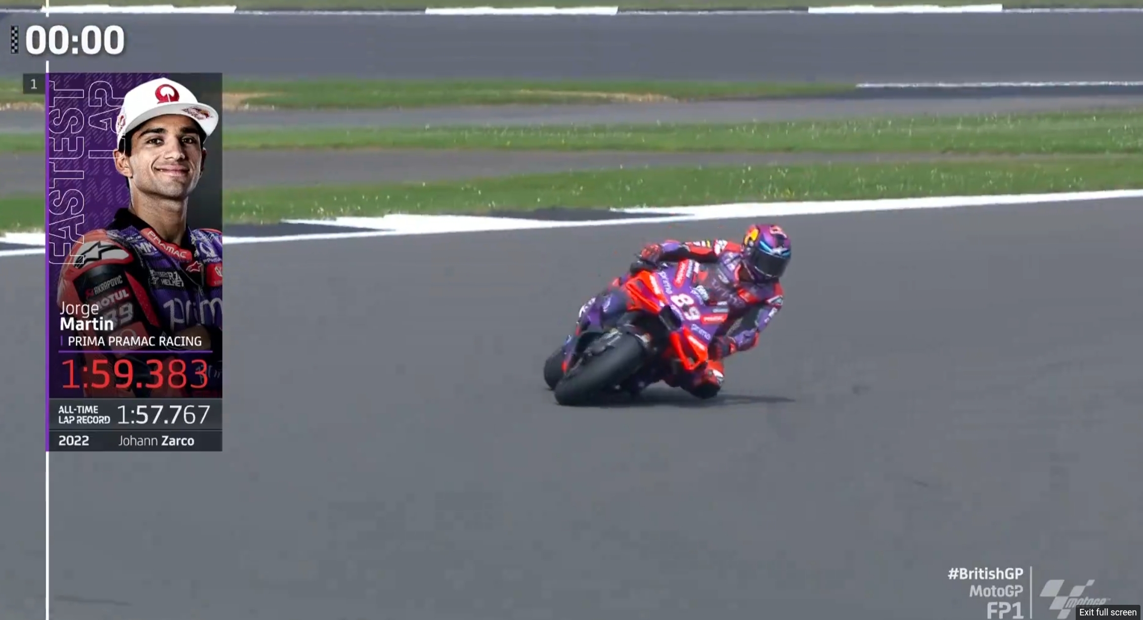 MotoGP Inggris FP1: Marquez Dominasi, Insiden Motor Mogokwarnai Sesi