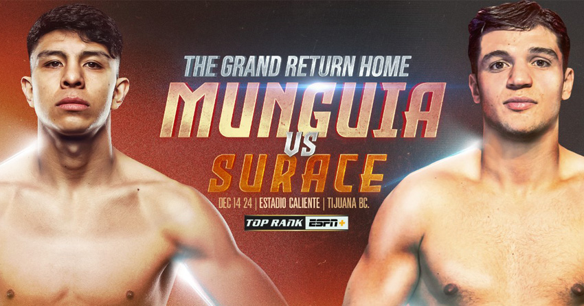 Munguia Defeats Surace By Points Decision In Riyadh Munguia Defeats Surace By Points Decision In Riyadh