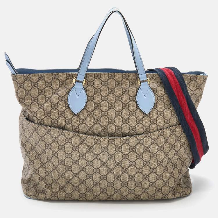 New Gucci Handbag: Re-Web Gradient Blue GG Supreme (838949FAEV58460) New Gucci Handbag: Re-Web Gradient Blue GG Supreme (838949FAEV58460)