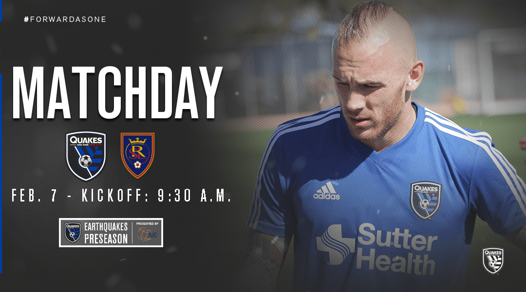 New Look Earthquakes Kick Off MLS Season Against Real Salt Lake New Look Earthquakes Kick Off MLS Season Against Real Salt Lake