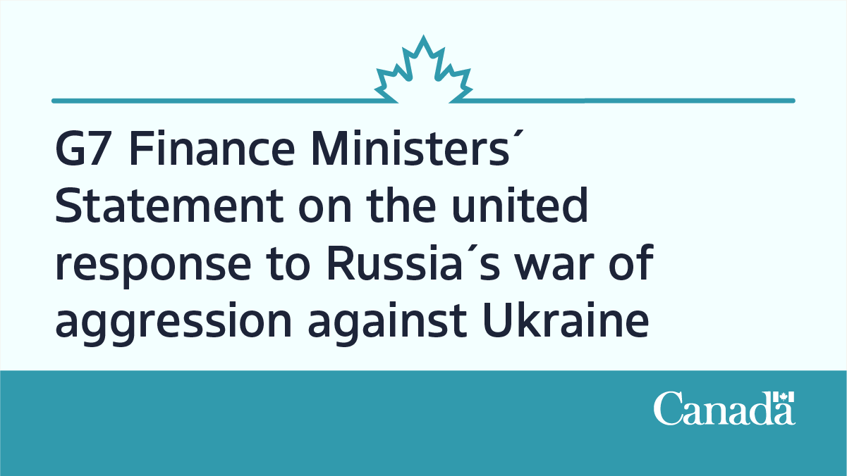 No Tariff Mention In G7 Finance Ministers' Concluding Statement No Tariff Mention In G7 Finance Ministers' Concluding Statement
