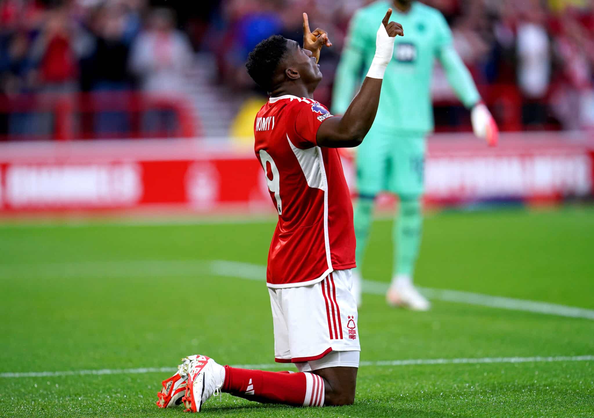 Nottingham Forest's Awoniyi Fit To Face Newcastle In EPL Match, Says Santo Nottingham Forest's Awoniyi Fit To Face Newcastle In EPL Match, Says Santo