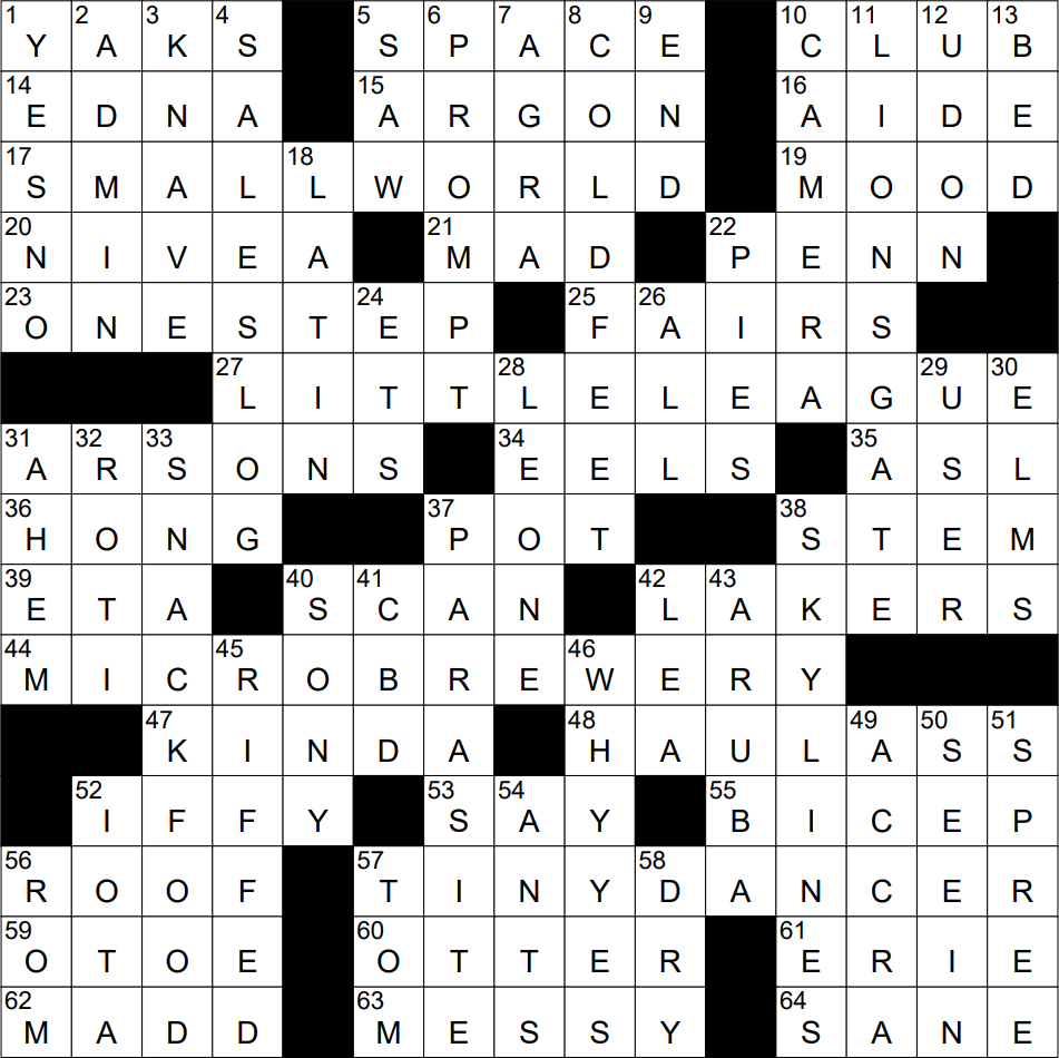 NYT Mini Crossword Solutions - March 13, 2025 NYT Mini Crossword Solutions - March 13, 2025