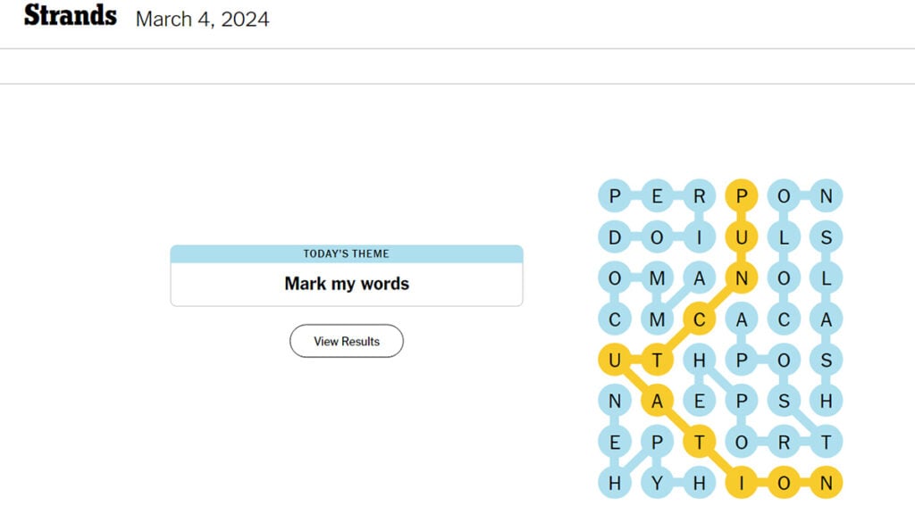 NYT Strands Thursday, February 20 (Game #354): Complete Solution Guide NYT Strands Thursday, February 20 (Game #354): Complete Solution Guide