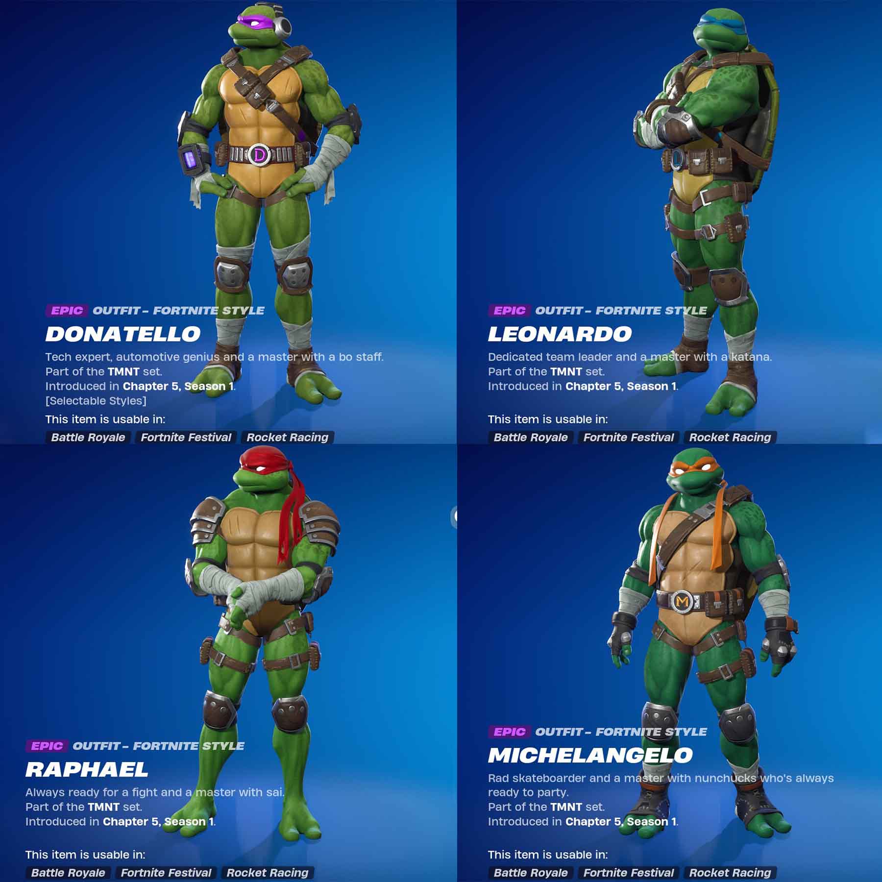 Obtain Every Fortnite Teenage Mutant Ninja Turtles Skin: The Ultimate Guide Obtain Every Fortnite Teenage Mutant Ninja Turtles Skin: The Ultimate Guide