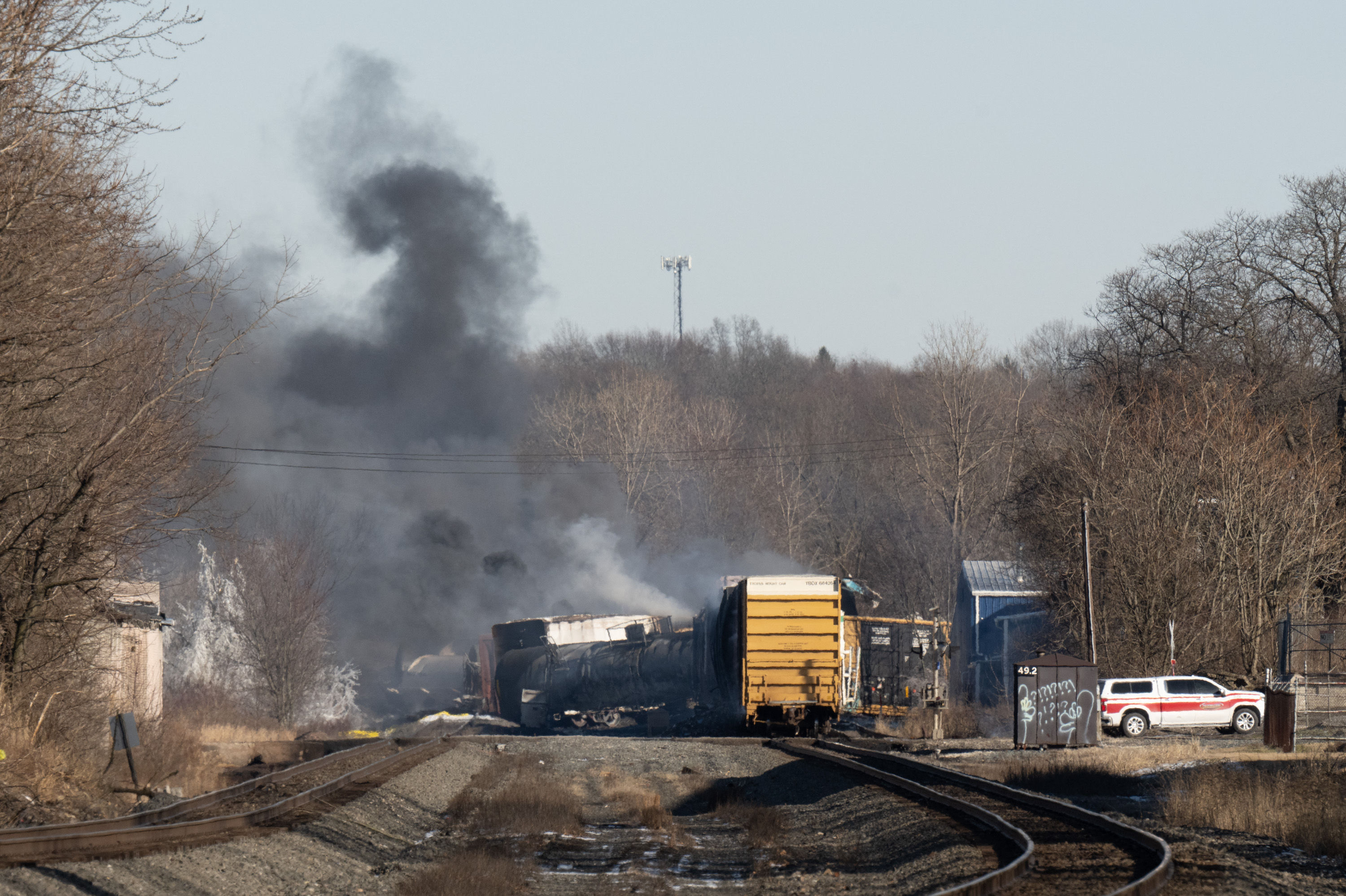 Ohio Train Derailment: Investigation Into Lingering Toxic Chemicals In Nearby Structures Ohio Train Derailment: Investigation Into Lingering Toxic Chemicals In Nearby Structures