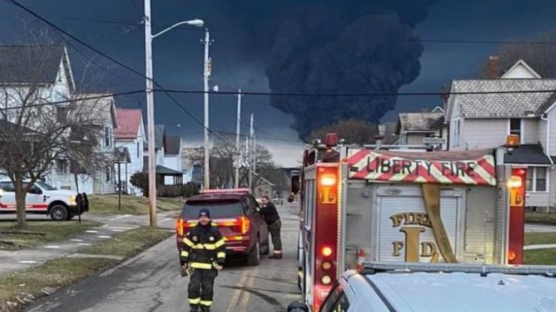 Ohio Train Disaster: Lingering Toxic Chemicals In Buildings Raise Concerns Ohio Train Disaster: Lingering Toxic Chemicals In Buildings Raise Concerns