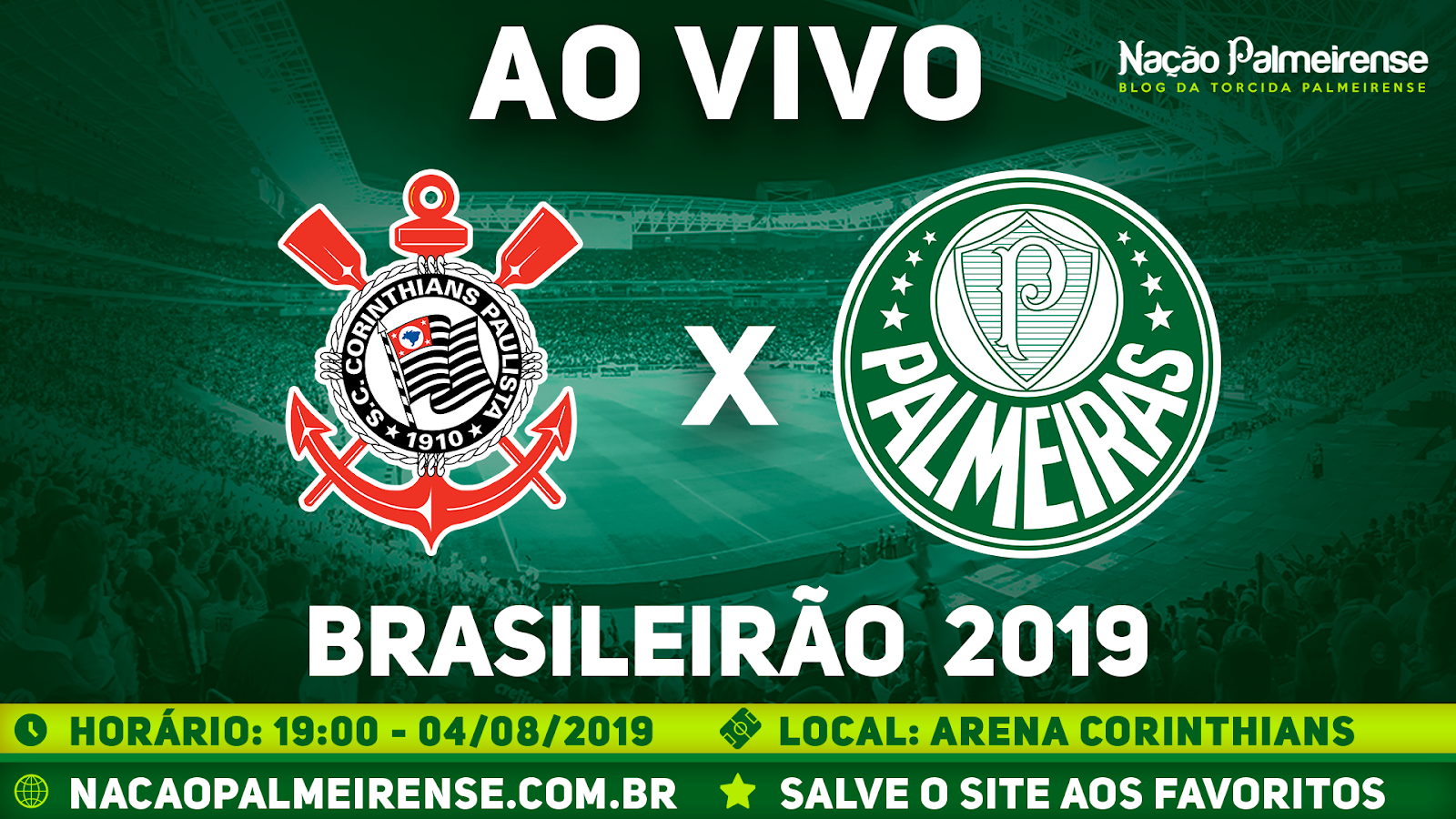 Onde Assistir Corinthians X Palmeiras Ao Vivo: Horário E Equipes Onde Assistir Corinthians X Palmeiras Ao Vivo: Horário E Equipes