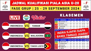Piala Asia U20 2025: Jadwal Pertandingan Indonesia Vs Yaman & Link Nonton Online Piala Asia U20 2025: Jadwal Pertandingan Indonesia Vs Yaman & Link Nonton Online