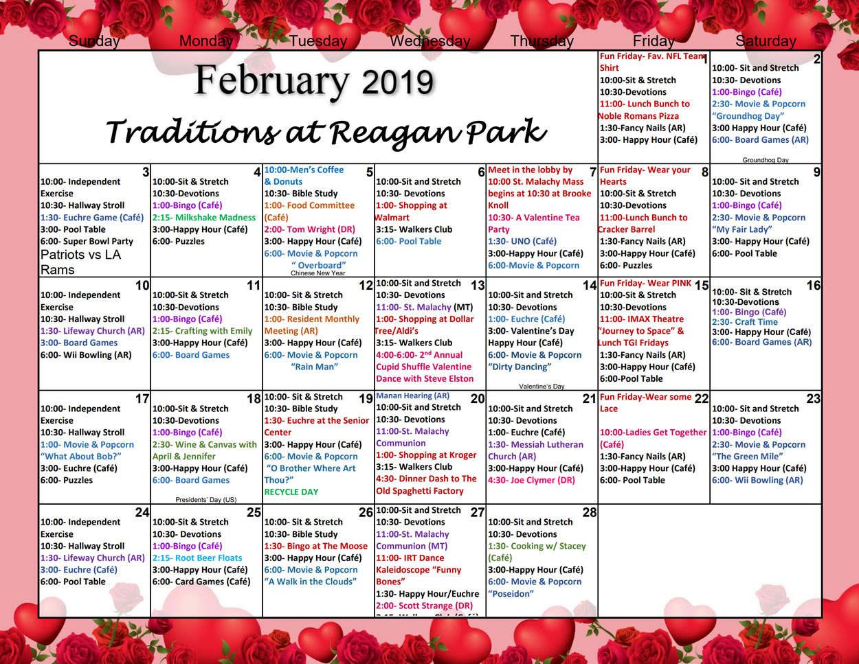 Plan Your Year: Senior Calendar Of Trips & Activities Plan Your Year: Senior Calendar Of Trips & Activities