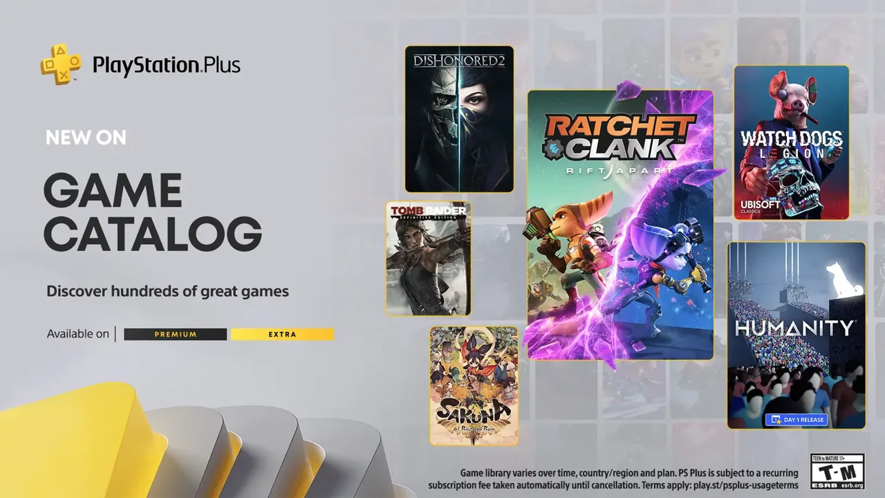 PlayStation Plus Extra And Premium: New Games Available This Month PlayStation Plus Extra And Premium: New Games Available This Month