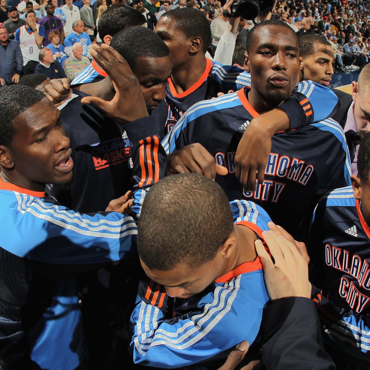 Players From The Oklahoma City Thunder Take Aim At National Media Players From The Oklahoma City Thunder Take Aim At National Media