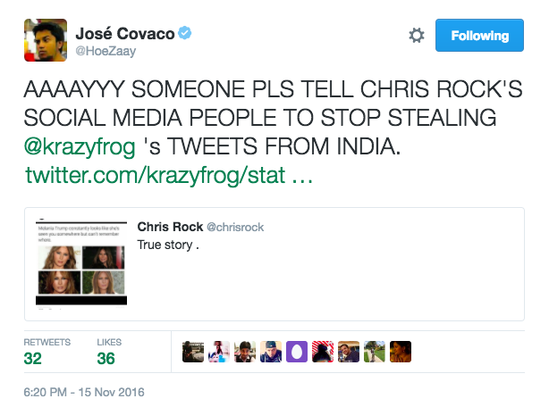 Police Chief Investigated Over Tweet On Chris Rock Police Chief Investigated Over Tweet On Chris Rock
