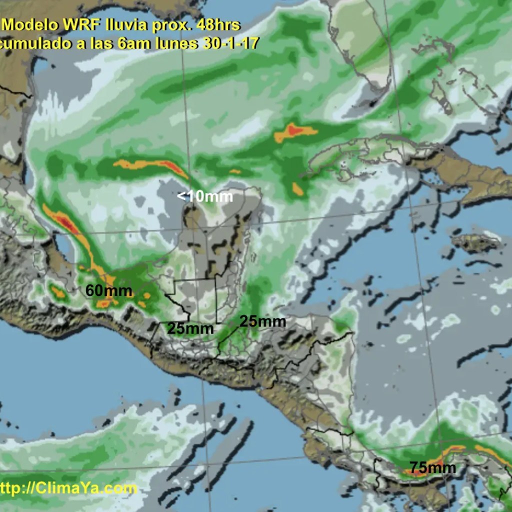 Previsión Meteorológica: Lluvias Moderadas Esperadas Previsión Meteorológica: Lluvias Moderadas Esperadas