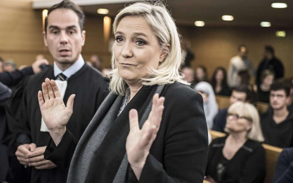 Procès Marine Le Pen:  Appel Suite À La Condamnation Et Peine D'inéligibilité