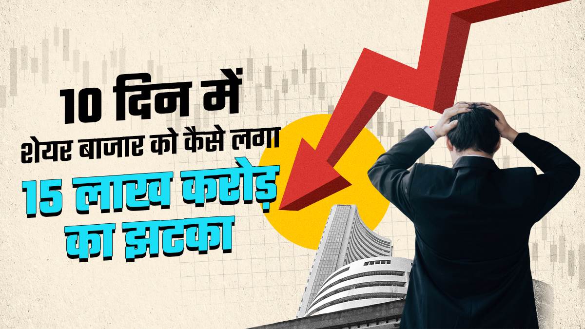 सेंसेक्स में गिरावट: ₹3 लाख करोड़ का नुकसान, स्मॉलकैप इंडेक्स में भारी गिरावट सेंसेक्स में गिरावट: ₹3 लाख करोड़ का नुकसान, स्मॉलकैप इंडेक्स में भारी गिरावट