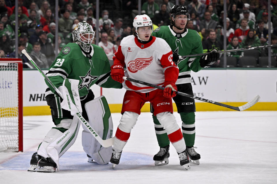 Red Wings Suffer Setback: 6-3 Defeat Dims Playoff Chances Red Wings Suffer Setback: 6-3 Defeat Dims Playoff Chances