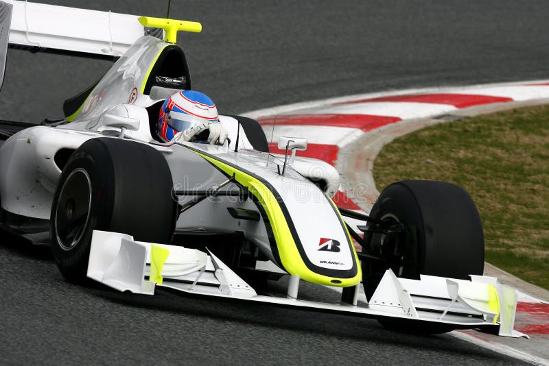 Reliving The Glory: Jenson Button And His 2009 Brawn GP Car Reliving The Glory: Jenson Button And His 2009 Brawn GP Car