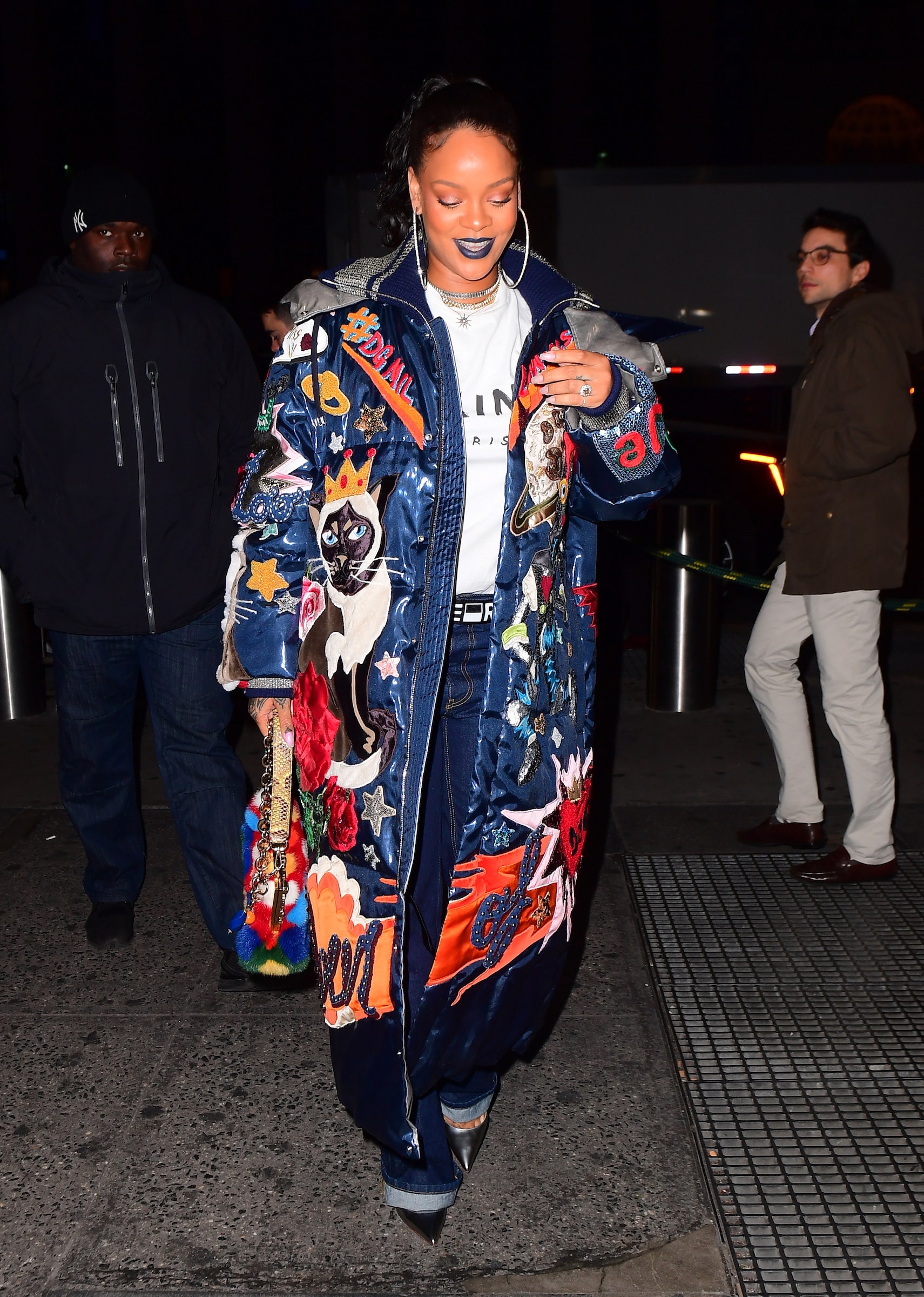 Rihanna's Bold Red Heels Complement Her Impressive Engagement Ring Rihanna's Bold Red Heels Complement Her Impressive Engagement Ring