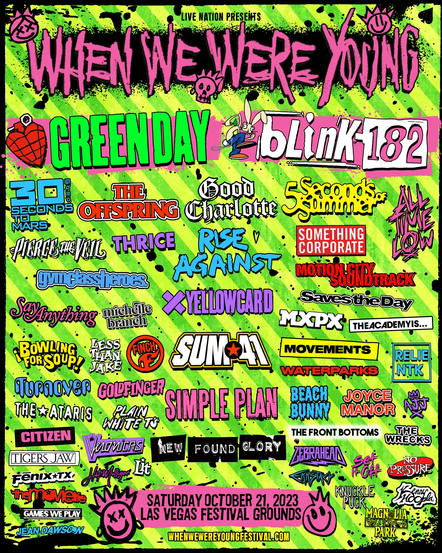 Riot Fest 2025 Lineup: Green Day, Weezer Headline Riot Fest 2025 Lineup: Green Day, Weezer Headline