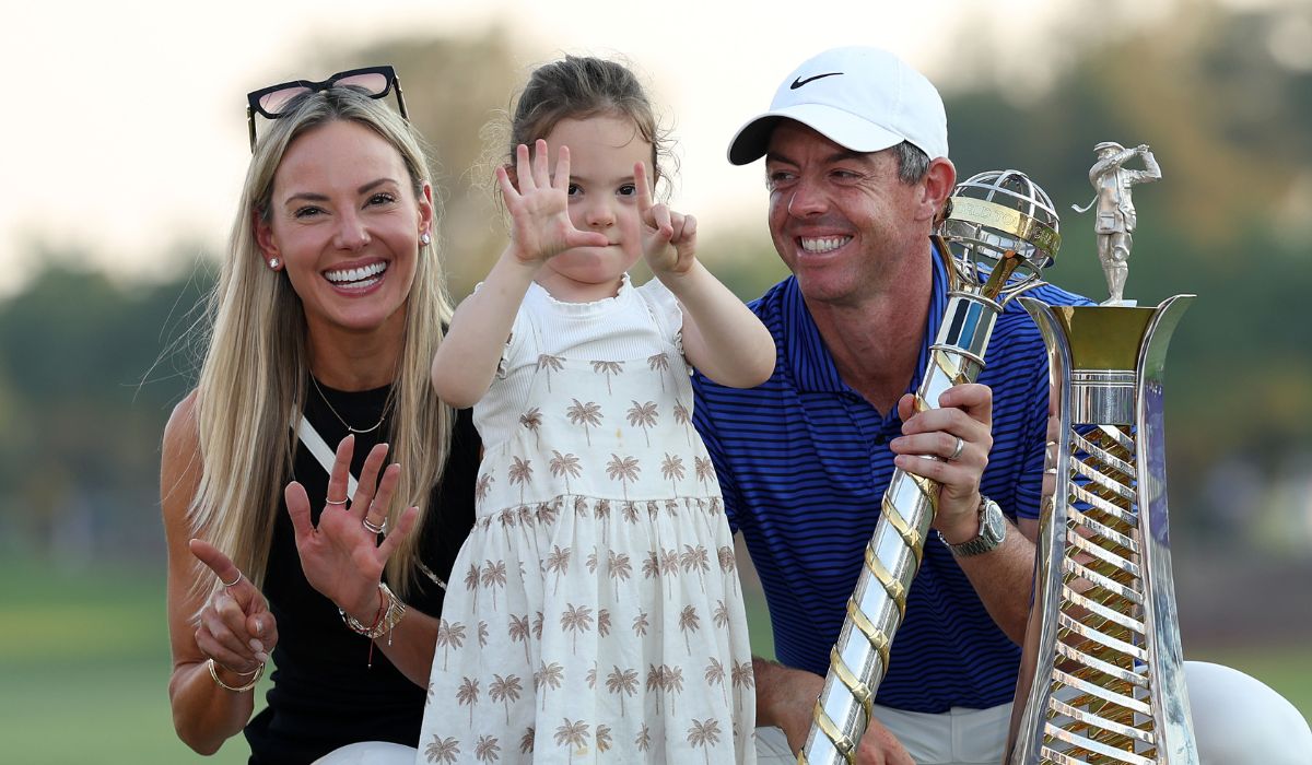 Rory McIlroy Daughter, 4, Shows Golf Skills At Augusta: Video Rory McIlroy Daughter, 4, Shows Golf Skills At Augusta: Video