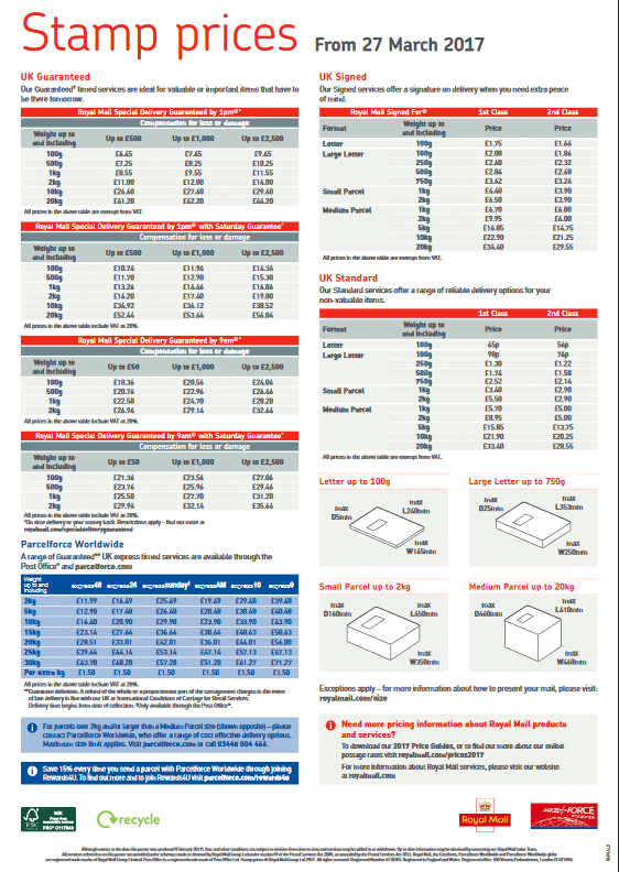 Royal Mail Stamp Price Increase: Is It Fair? Have Your Say Royal Mail Stamp Price Increase: Is It Fair? Have Your Say
