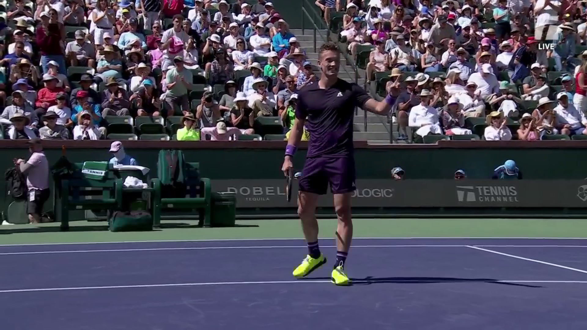 Rune Triumphant: Commanding Win Against Tsitsipas At Indian Wells Rune Triumphant: Commanding Win Against Tsitsipas At Indian Wells