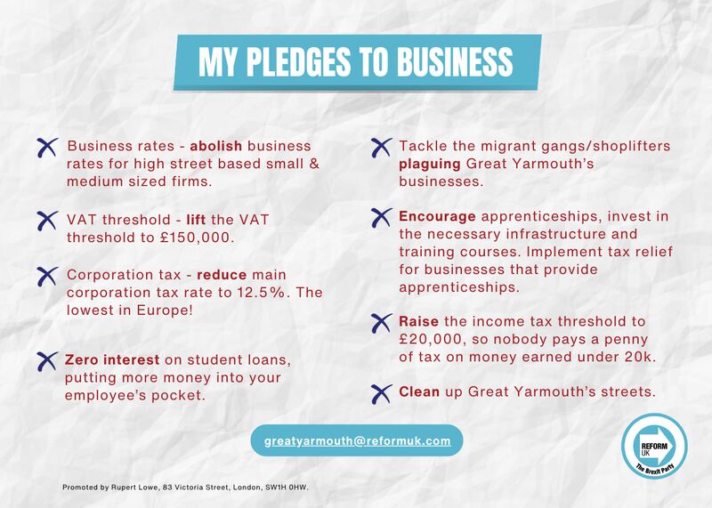 Rupert Lowe Prioritizes Great Yarmouth Following Reform Dispute Rupert Lowe Prioritizes Great Yarmouth Following Reform Dispute