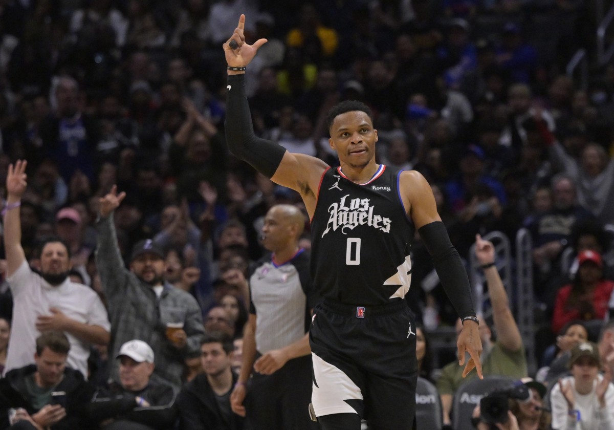 Russell Westbrook Makes NBA History During Jazz Vs. Nuggets Game Russell Westbrook Makes NBA History During Jazz Vs. Nuggets Game