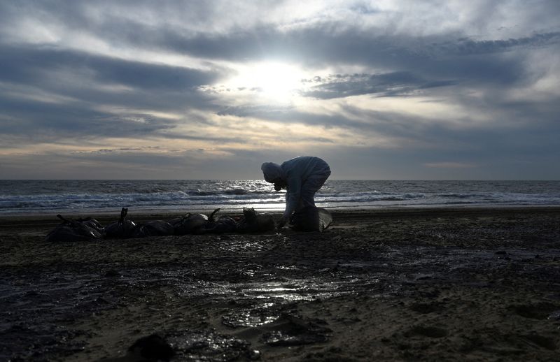 Russia's Black Sea Beaches Closed After Significant Oil Spill Russia's Black Sea Beaches Closed After Significant Oil Spill