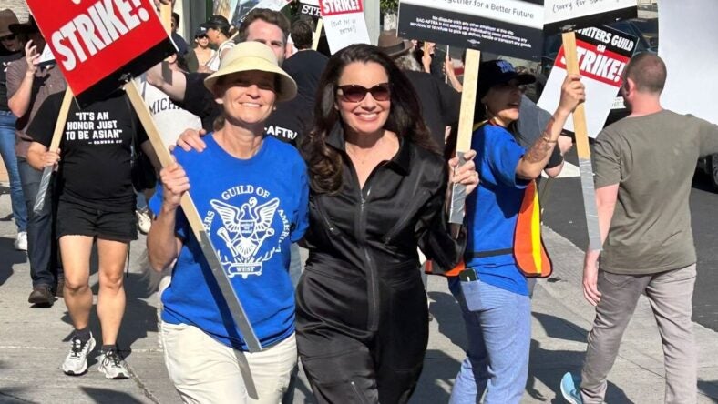 SAG-AFTRA Joins WGA: Complete Hollywood Production Halt SAG-AFTRA Joins WGA: Complete Hollywood Production Halt