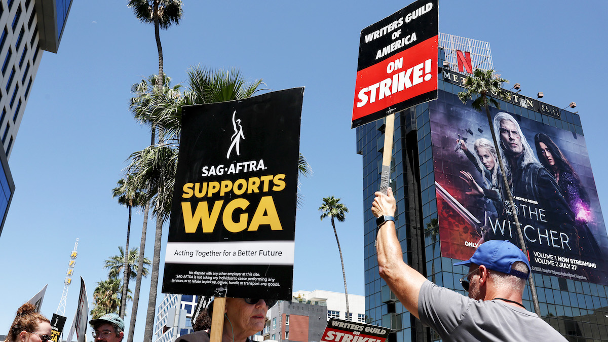 SAG-AFTRA Joins WGA On Strike Line: What This Means For Hollywood SAG-AFTRA Joins WGA On Strike Line: What This Means For Hollywood