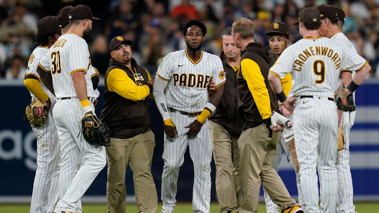 San Diego Padres' Arraez On 7-Day Concussion IL San Diego Padres' Arraez On 7-Day Concussion IL