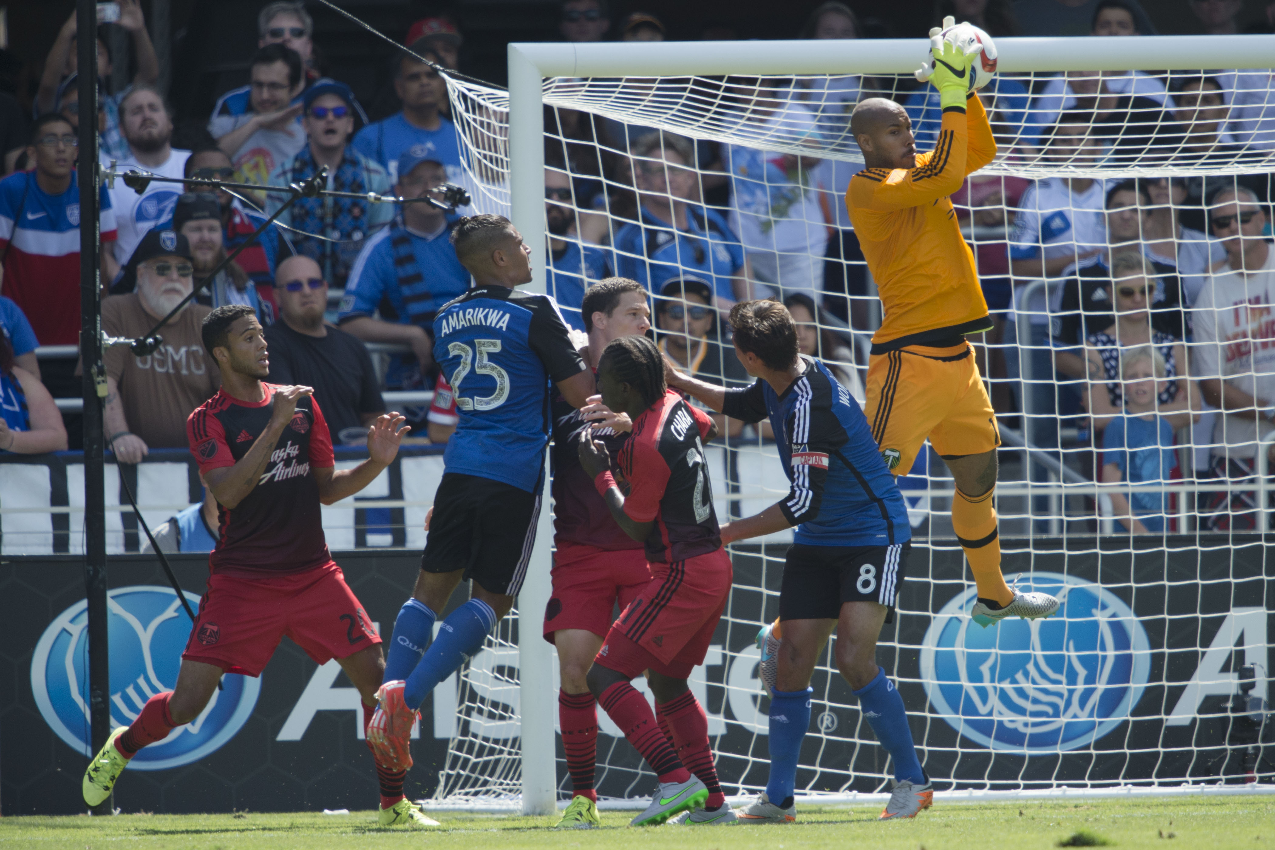 San Jose Earthquakes Upset Portland Timbers, Ending Winning Run San Jose Earthquakes Upset Portland Timbers, Ending Winning Run
