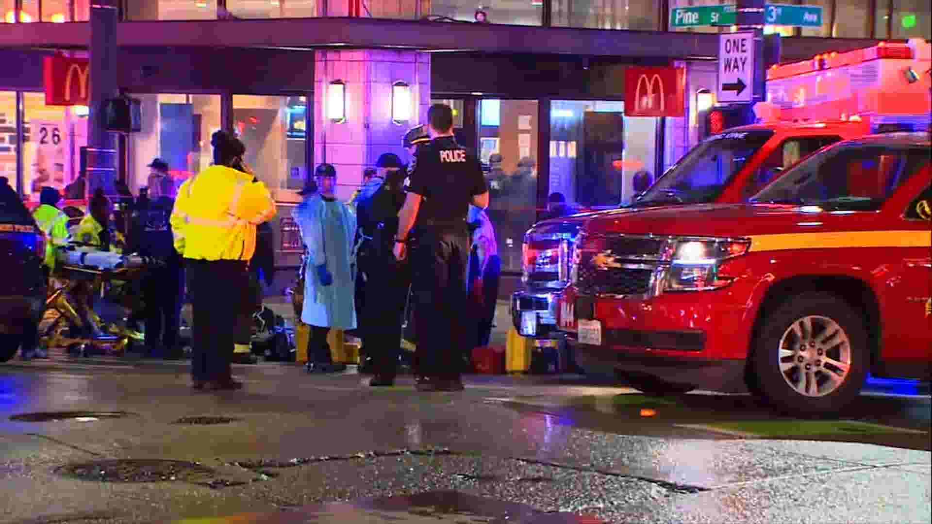 Seattle Downtown Shooting Leaves Three Hurt Seattle Downtown Shooting Leaves Three Hurt