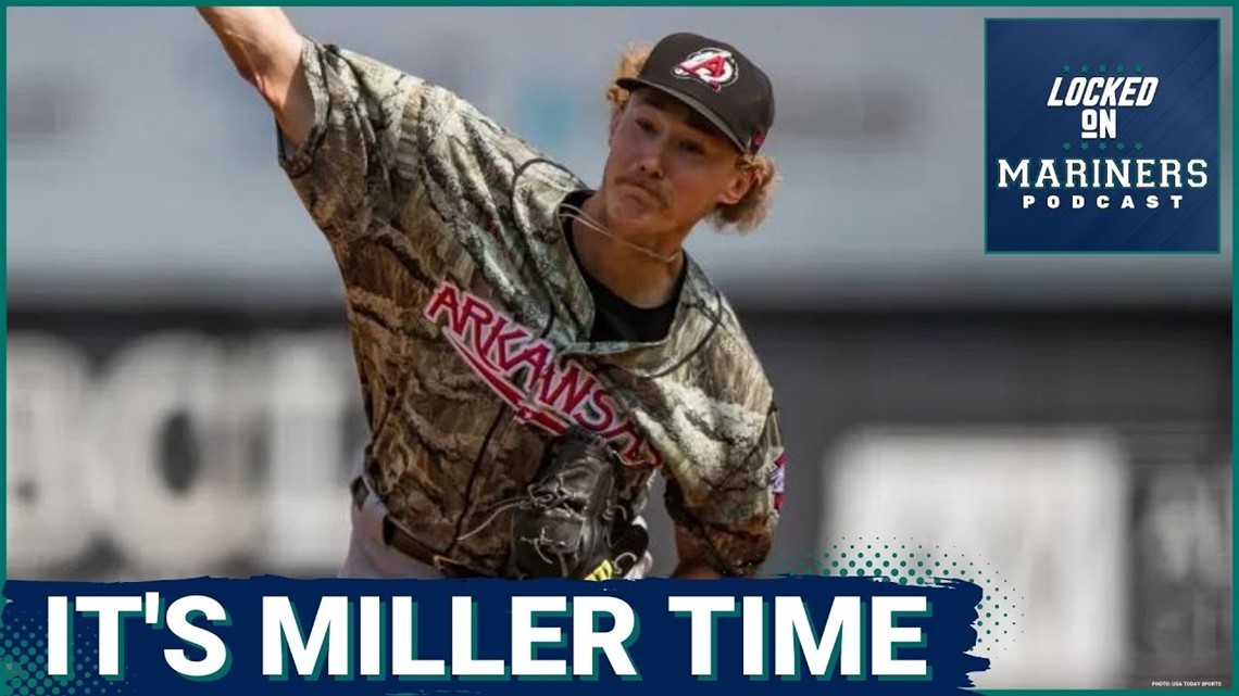 Seattle Mariners Pitcher Bryce Miller Out 15 Days With Elbow Issue